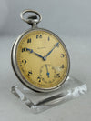 Helvetia hand-wound pocket watch in 0.800 silver