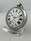 Pocket watch H. Stone Leeds key-wound watch in 0.925 silver