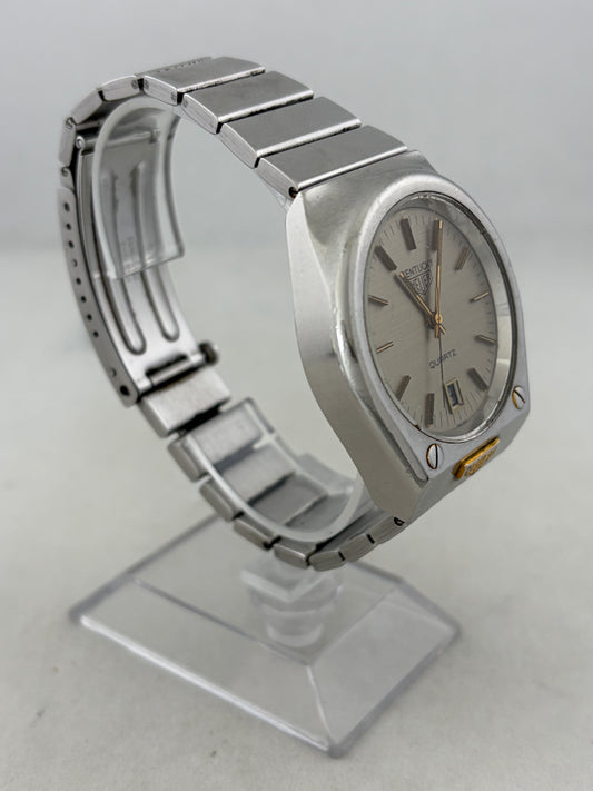 Heuer Kentucky Quartz mit Datum und Originalband, in Box