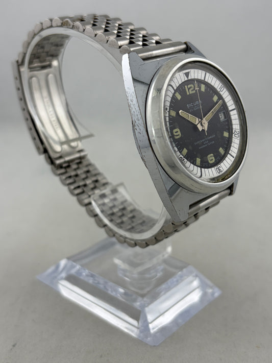 Taucher Sicura (Breitling) Superwaterproof 400 Handaufzug SIC / EB 8021N