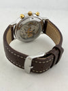 Zentra hand-wound chronograph 42mm cal. 3133 with glass back