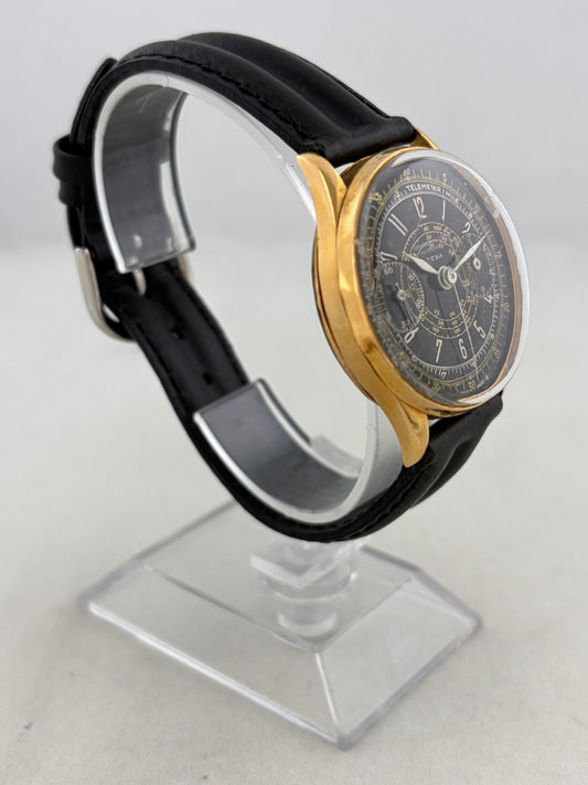 Texa Chronographe Suisse Handaufzug 18K 750 Gold