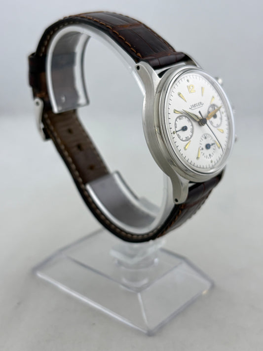 Jaeger Handaufzug Chronograph Tri-Compax Valjoux 72
