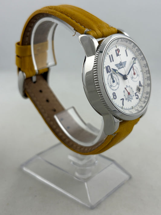 Poljot Handaufzug Flieger Chronograph Kal. 31681