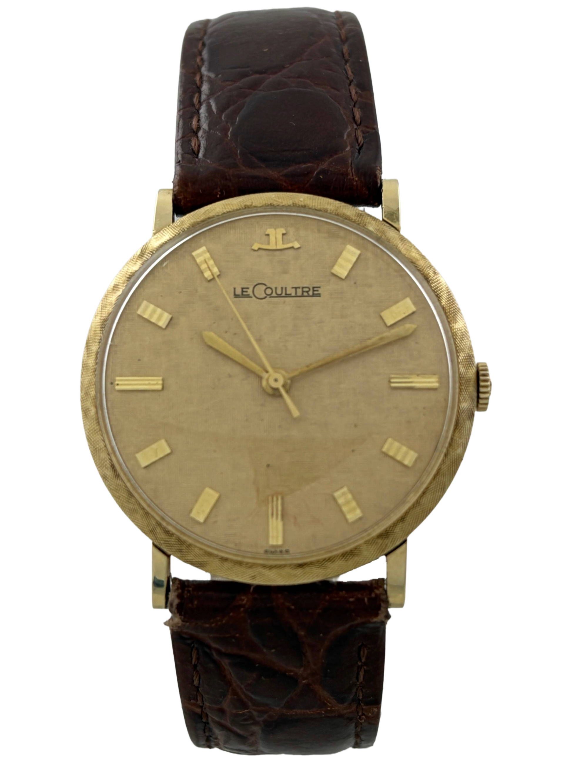 Jaeger-LeCoultre 14K Gold Handaufzug Kal. K830
