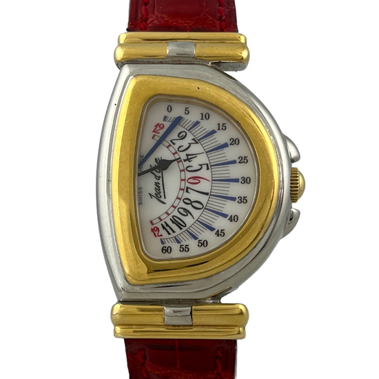 Jean D'Eve Sectana Retrograde Jump Hour Quartz