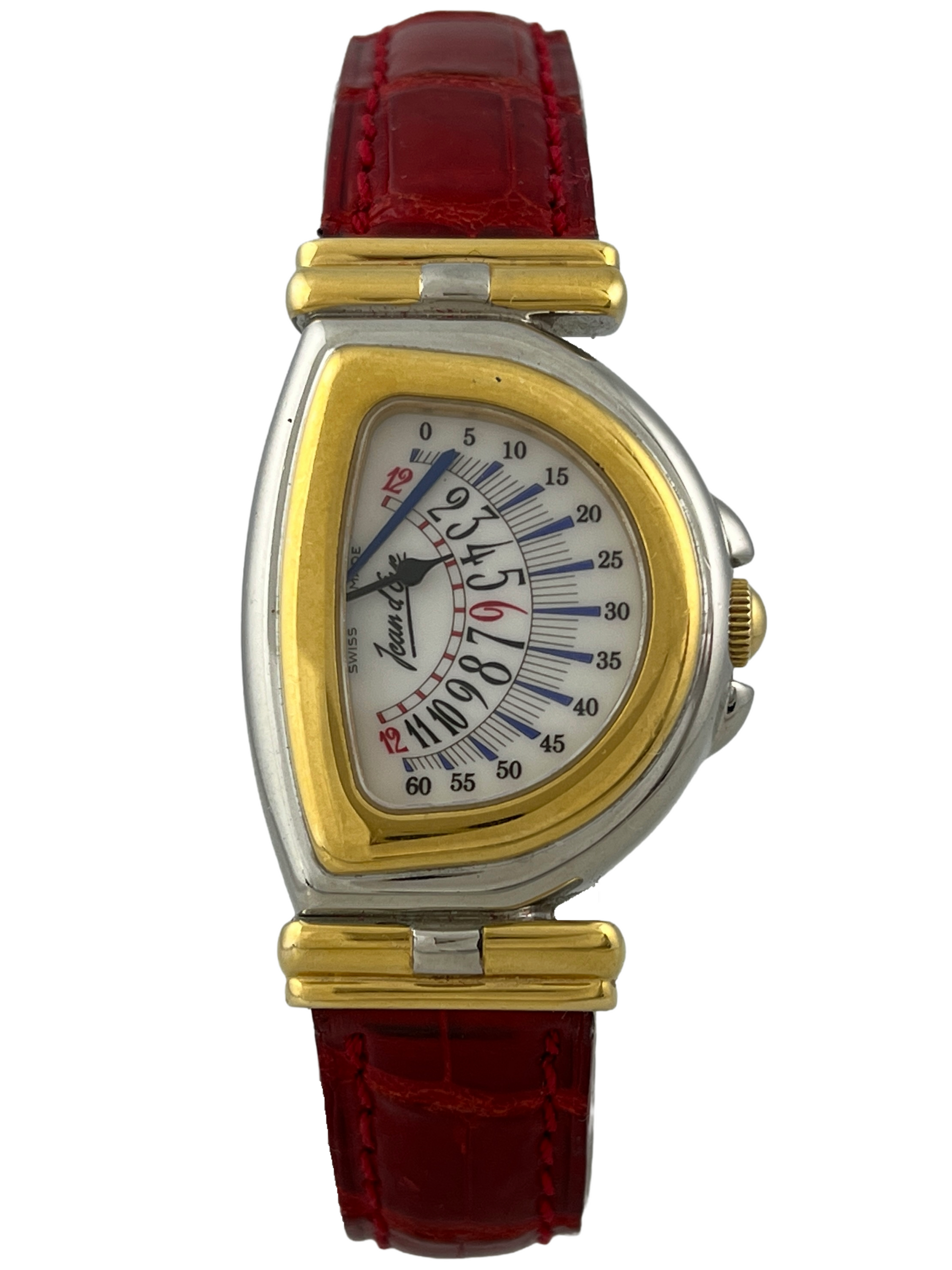 Jean D'Eve Sectana Retrograde Jump Hour Quartz