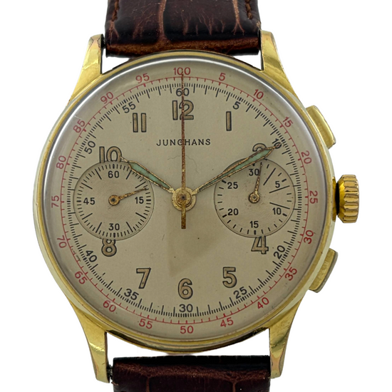 Junghans Handaufzug Schaltrad Chronograph Kal. 88