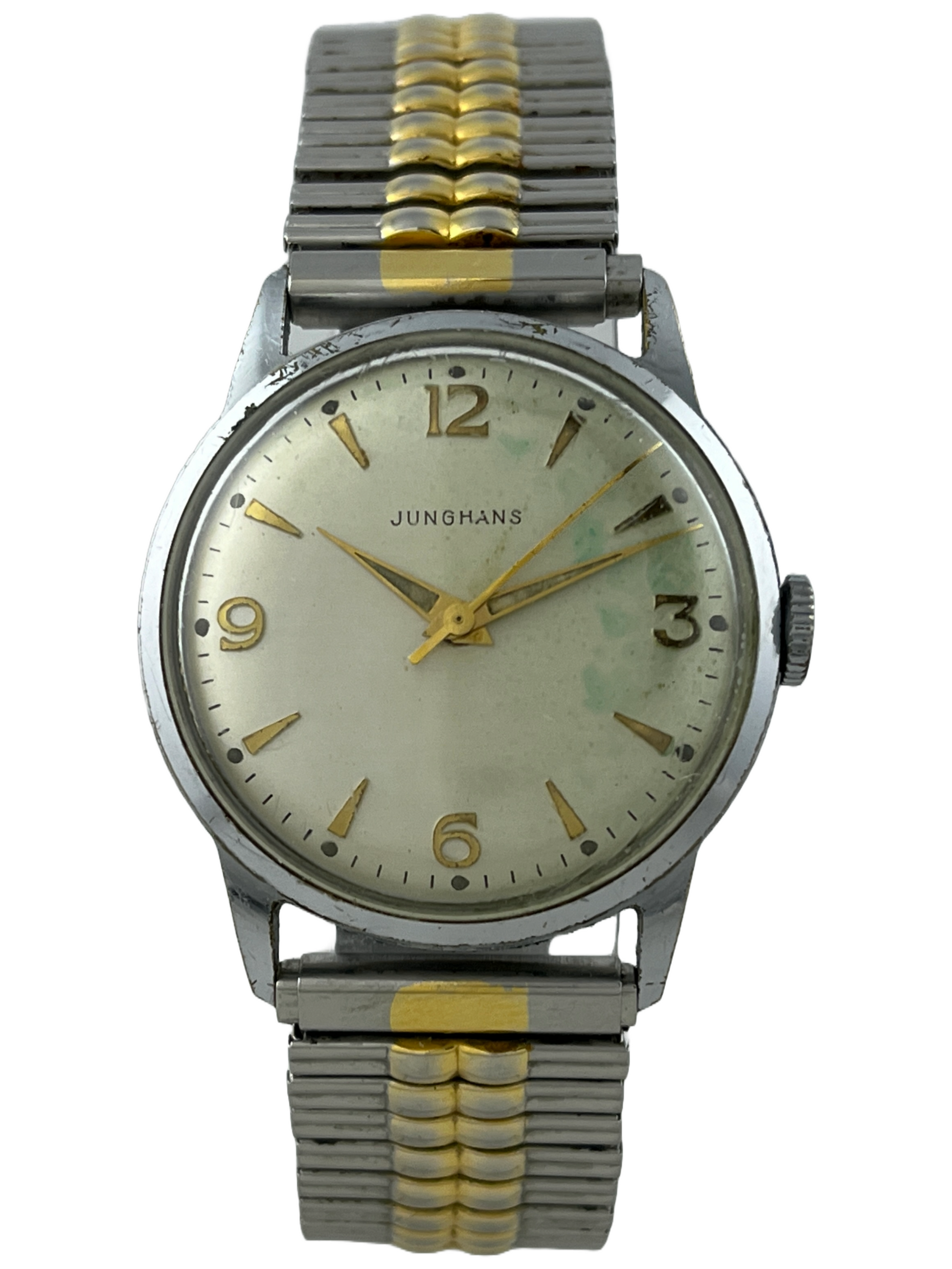 Junghans Handaufzug mit Flexband