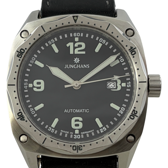 Junghans Pilot Automatik J800.1 mit Originalband