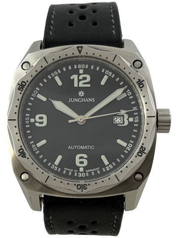 Junghans Pilot Automatik J800.1 mit Originalband
