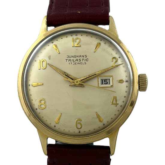 Junghans Trilastic Handaufzug Kal. 93S1 mit Datum
