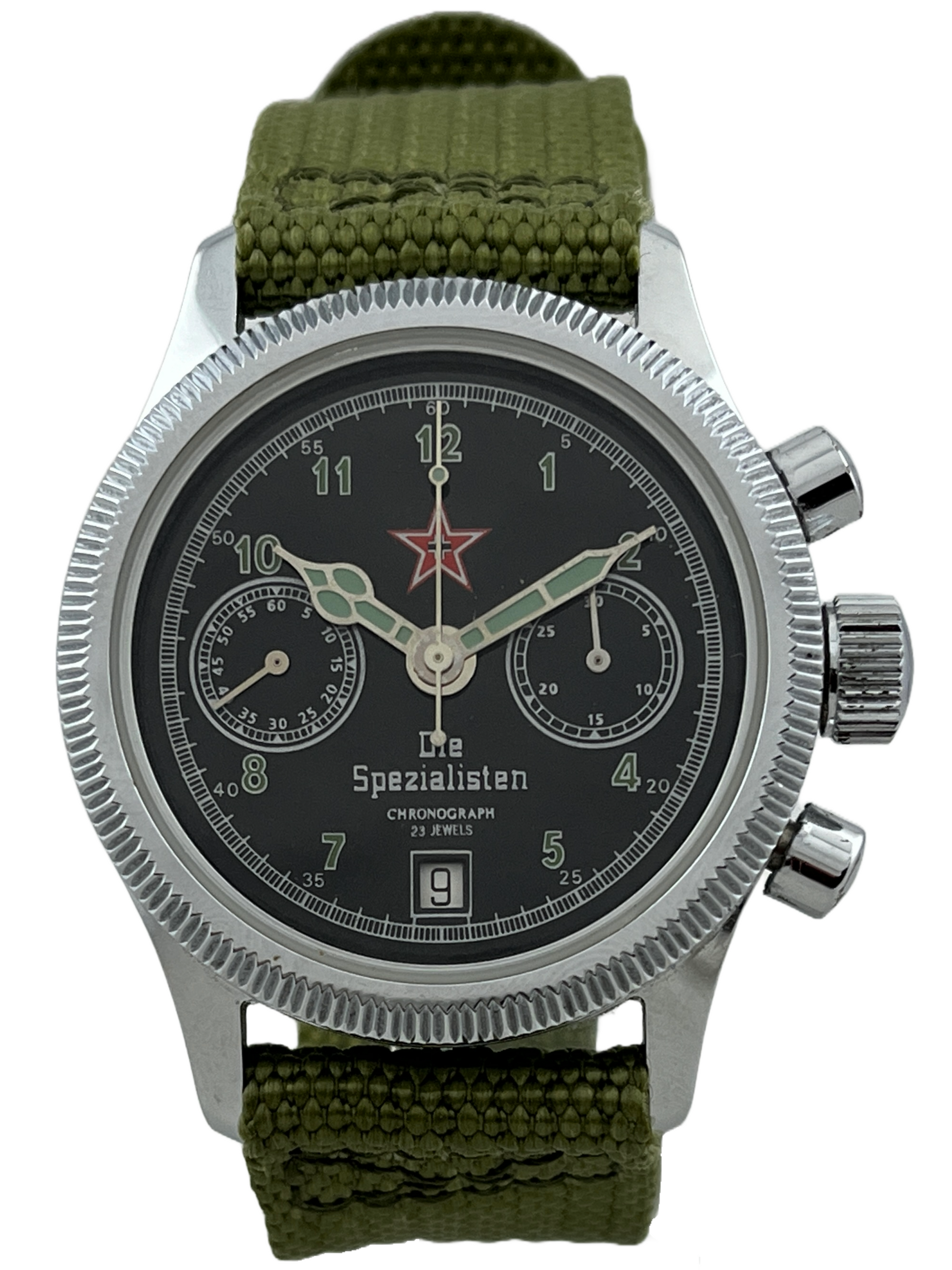 Junkers "Die Spezialisten" Flieger Chronograph Handaufzug Poljot 3133