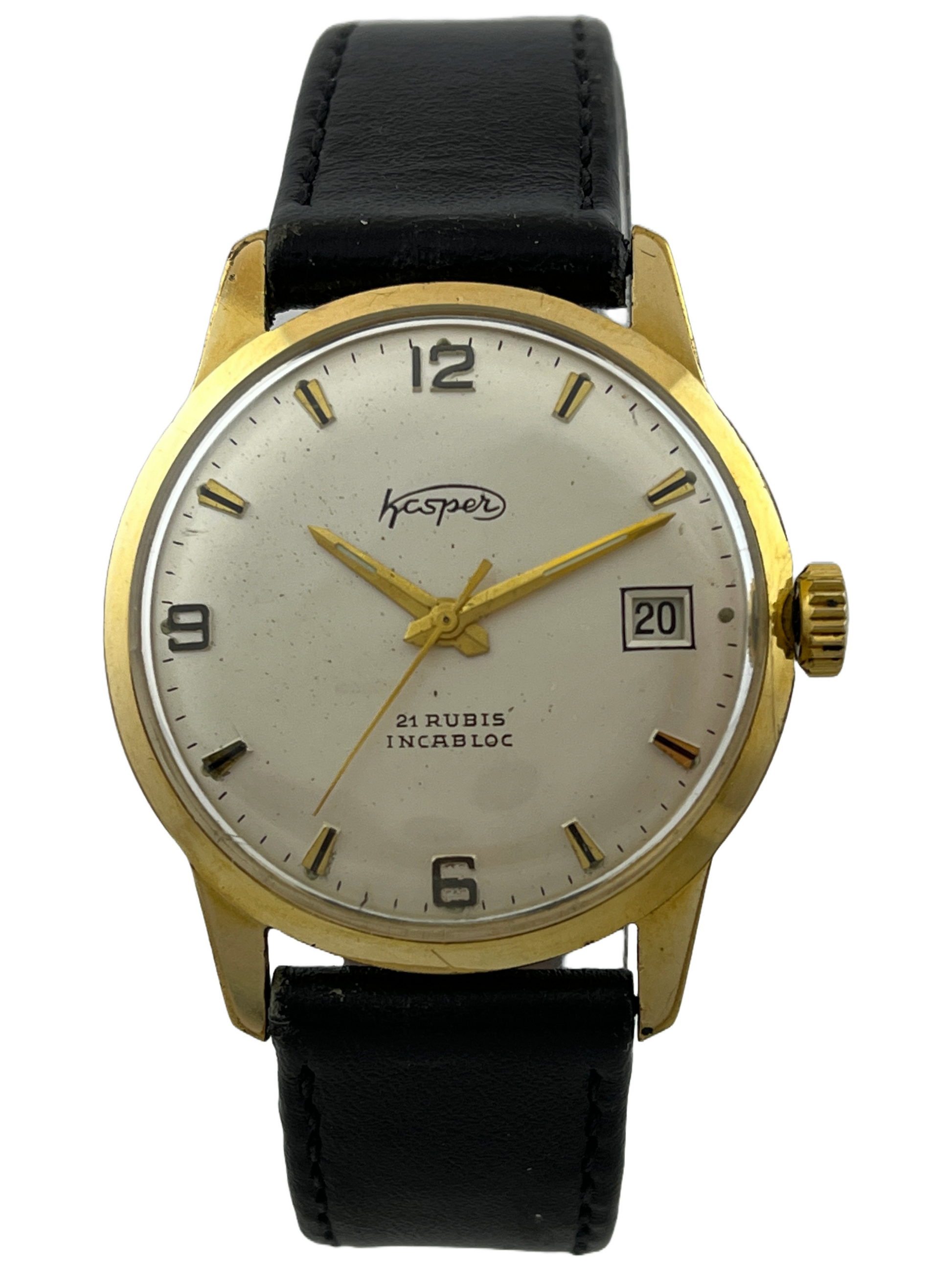 Kasper Handaufzug Kal. 1401 mit Datum