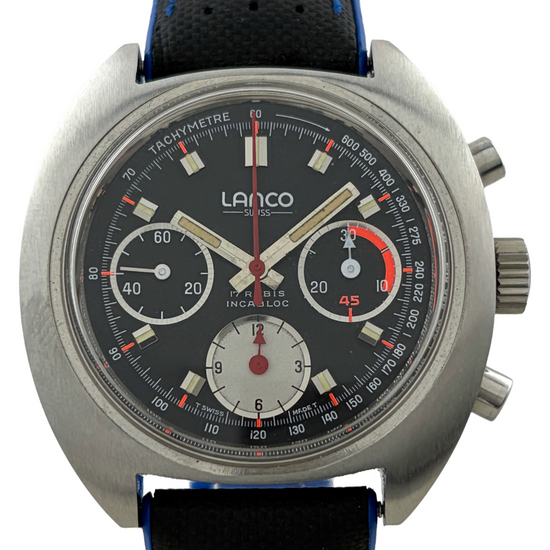 Lanco Handaufzug Chronograph 40mm Valjoux 7736
