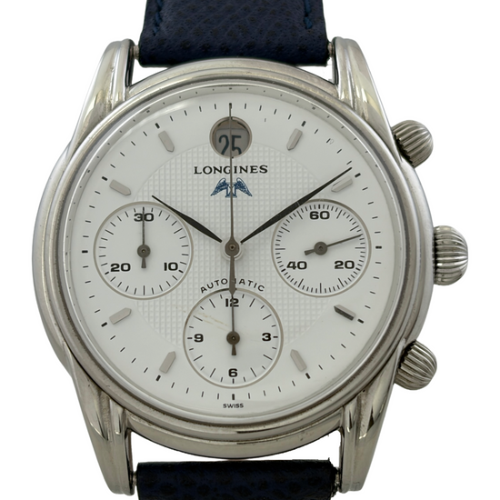 Longines Automatik Chronograph Kal. 654 mit Etui