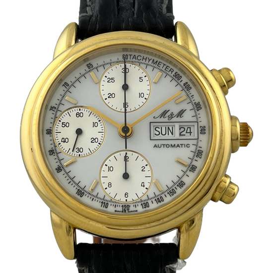 M&M Automatik Chronograph Valjoux 7750 Day & Date