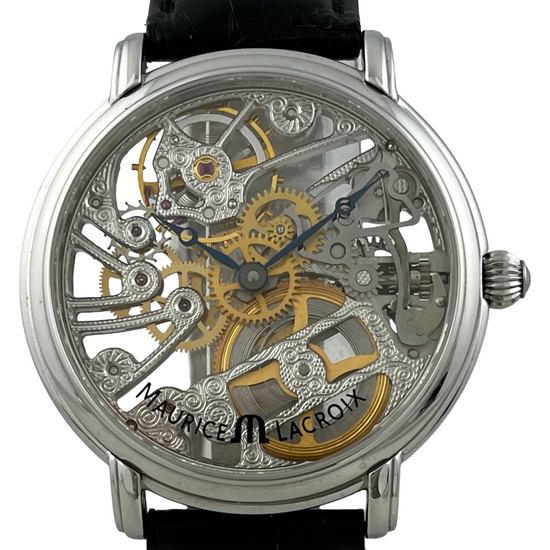 Maurice Lacroix Masterpiece Squelette Handaufzug mit Box