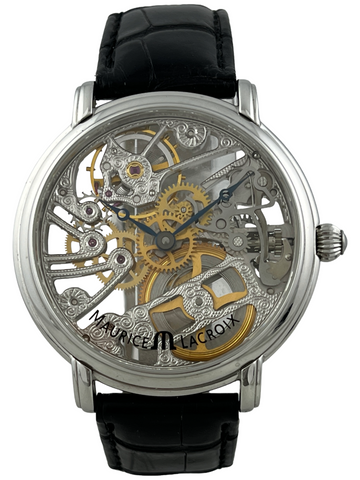 Maurice Lacroix Masterpiece Squelette Handaufzug mit Box
