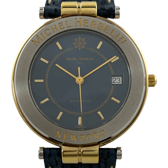 Michel Herbelin Newport 1657 Stahl/Gold Automatik