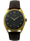 Militär Dugena Troupier black dial Handaufzug AS 1130