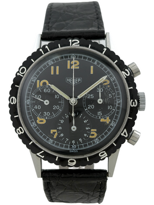 Military Heuer Manual-Winding Chronograph Valjoux 72