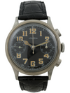 Militär Lemania Handaufzug Chronograph 37mm Kal. 15TL
