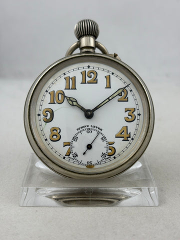 Militär Taschenuhr Sphinx Lever Handaufzug