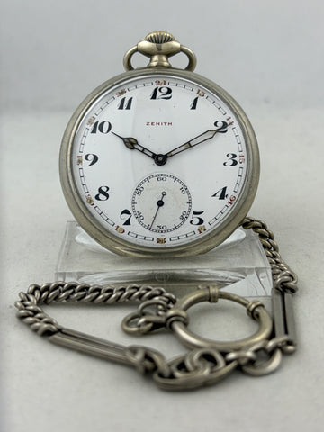 Militär Taschenuhr Zenith Handaufzug Grand Prix Paris 1900