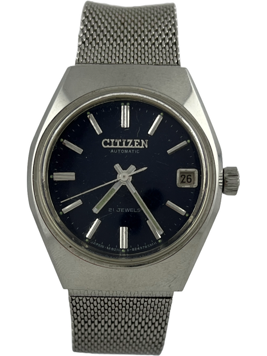 Citizen Automatic Kal. 8210A mit Meshband & Datum