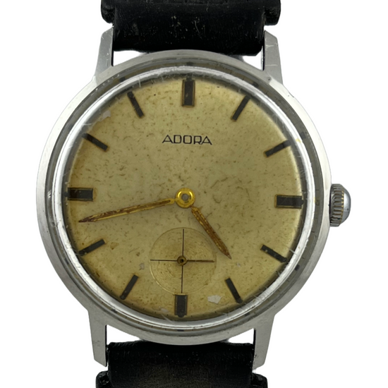 Vintage Adora Handaufzug mit Wehrmachtswerk AS 1130
