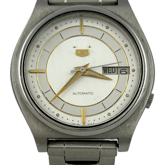 Schlichte Seiko 5 Automatic Day & Date Kal. 7009A