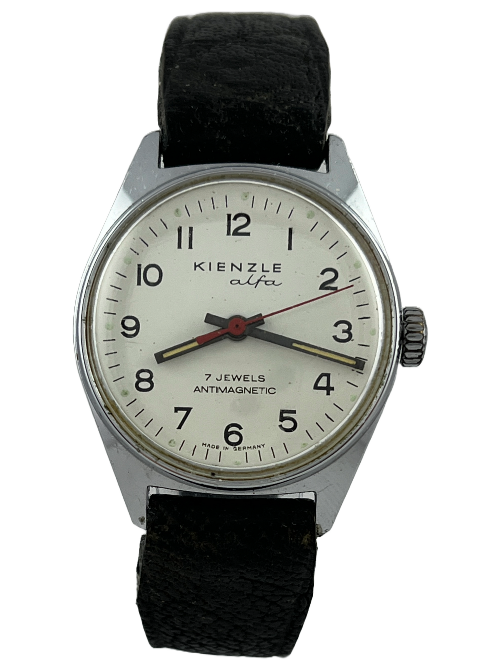 Kienzle alfa Handaufzug Kal. 060a1 mit Leuchtzeigern