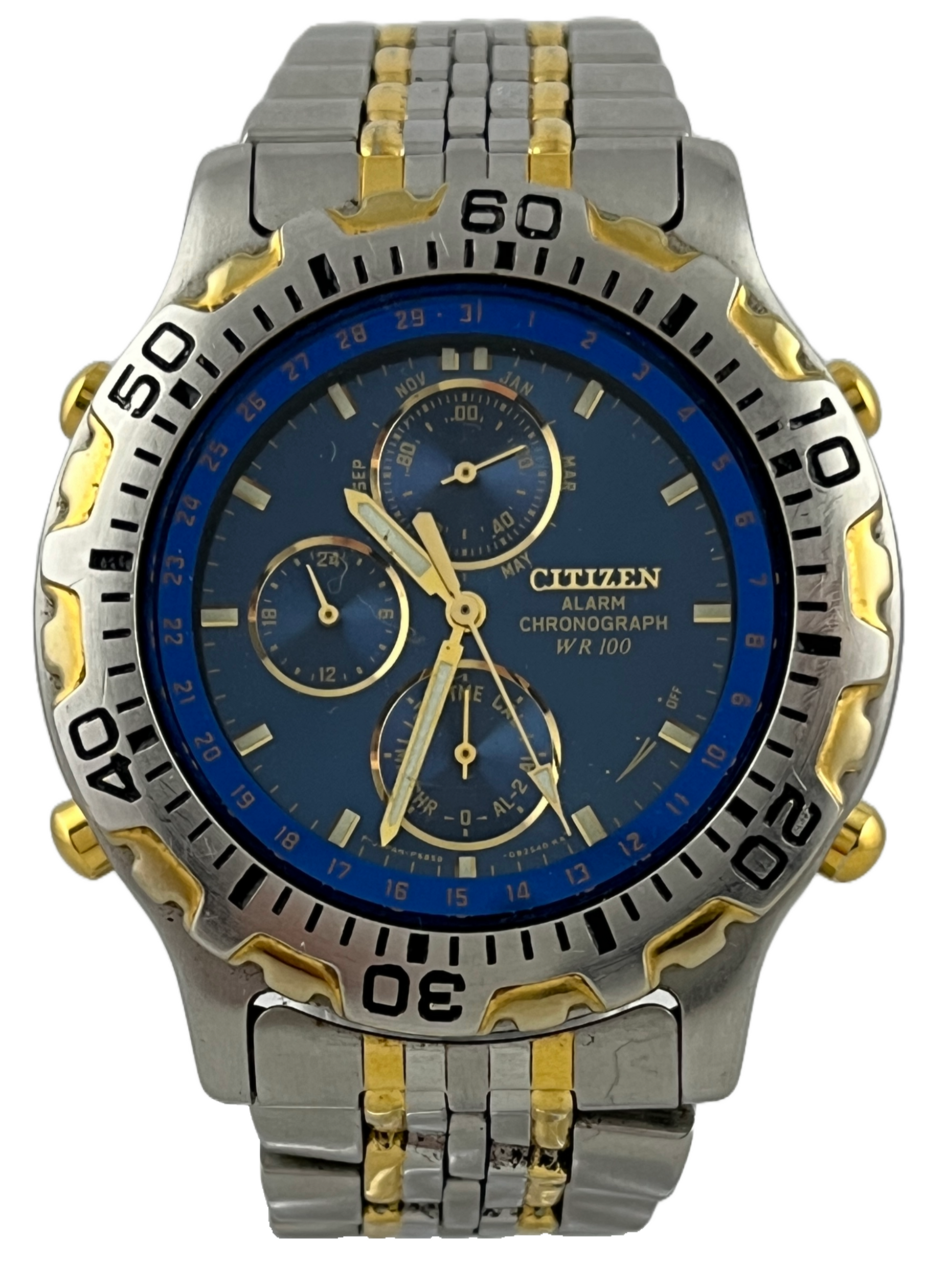 Citizen WR100 Quartz Alarm Chronograph Day Date buy online