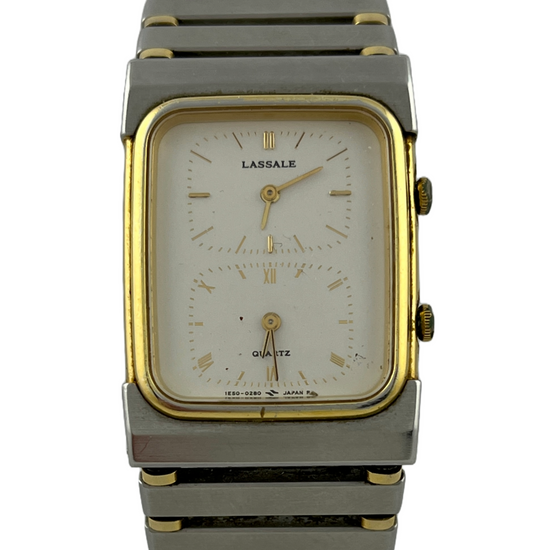 Doppeluhr Lassale by Seiko 1E50-5139 Quartz