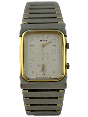Doppeluhr Lassale by Seiko 1E50-5139 Quartz