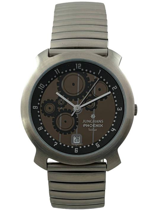 NOS Junghans Phoenix Solar Quartz mit Box