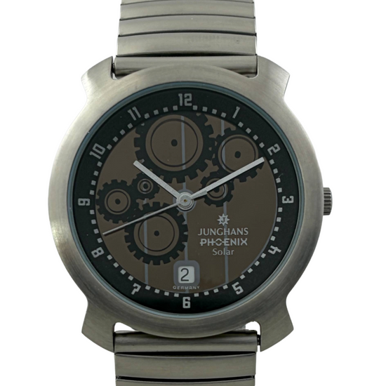 NOS Junghans Phoenix Solar Quartz mit Datum