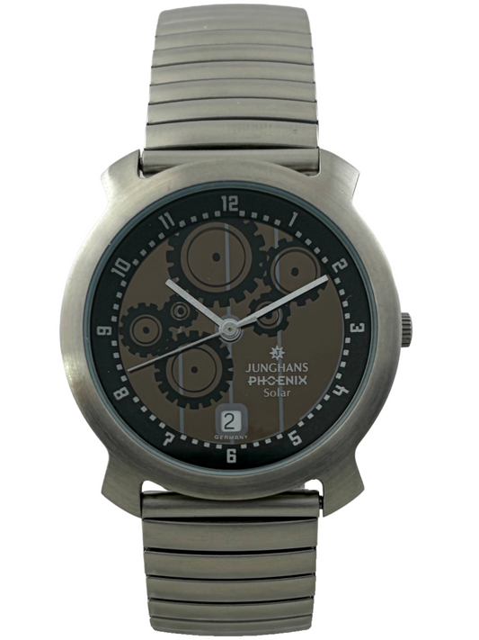 NOS Junghans Phoenix Solar Quartz mit Datum