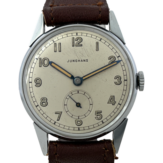 NOS Militär Junghans Handaufzug Kal. 80 mit Leuchtzeigern