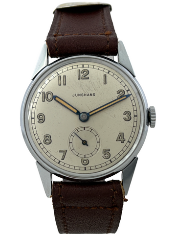 NOS Militär Junghans Handaufzug Kal. 80 mit Leuchtzeigern
