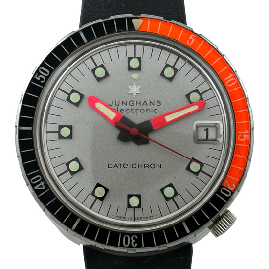 NOS Taucher Junghans electronic Dato-Chron 40mm Kal. 620.12