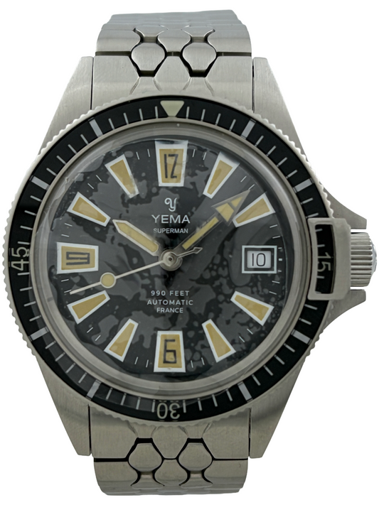 Neue Yema Superman Skin Diver Automatik Sellita SW200-1