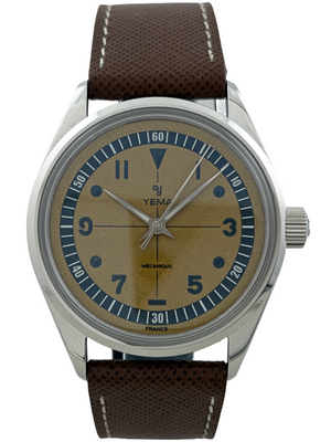 Neue Yema Urban Field Handaufzug Sellita SW210-1 mit Box