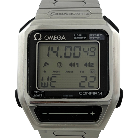Omega Confirm Sensor Quartz LCD Chronograph