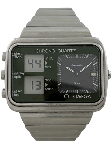 Omega Seamaster Montreal Albatros Chrono-Quartz Ana Digi