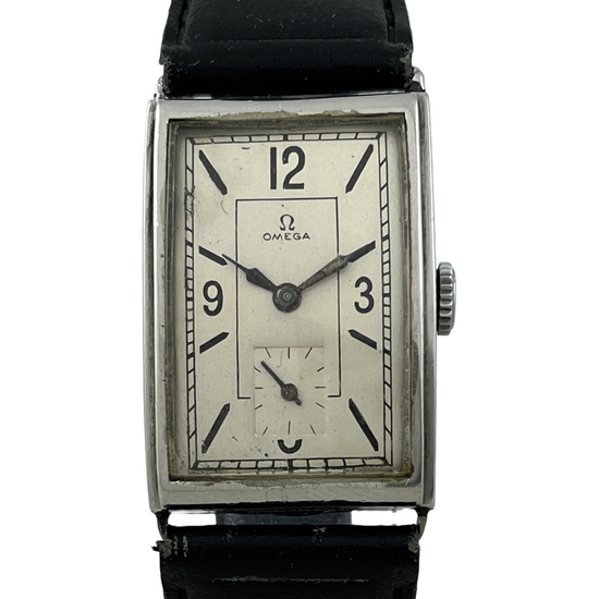 Omega T17 Tank Handaufzug mit kleiner Sekunde