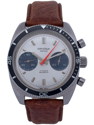 Oriosa Chronograph med håndoptræk Valjoux 7733