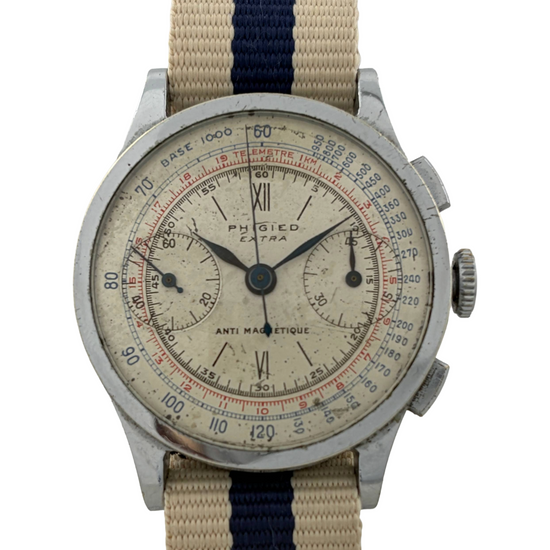 Phigied Extra Handaufzug Chronograph Angelus 210