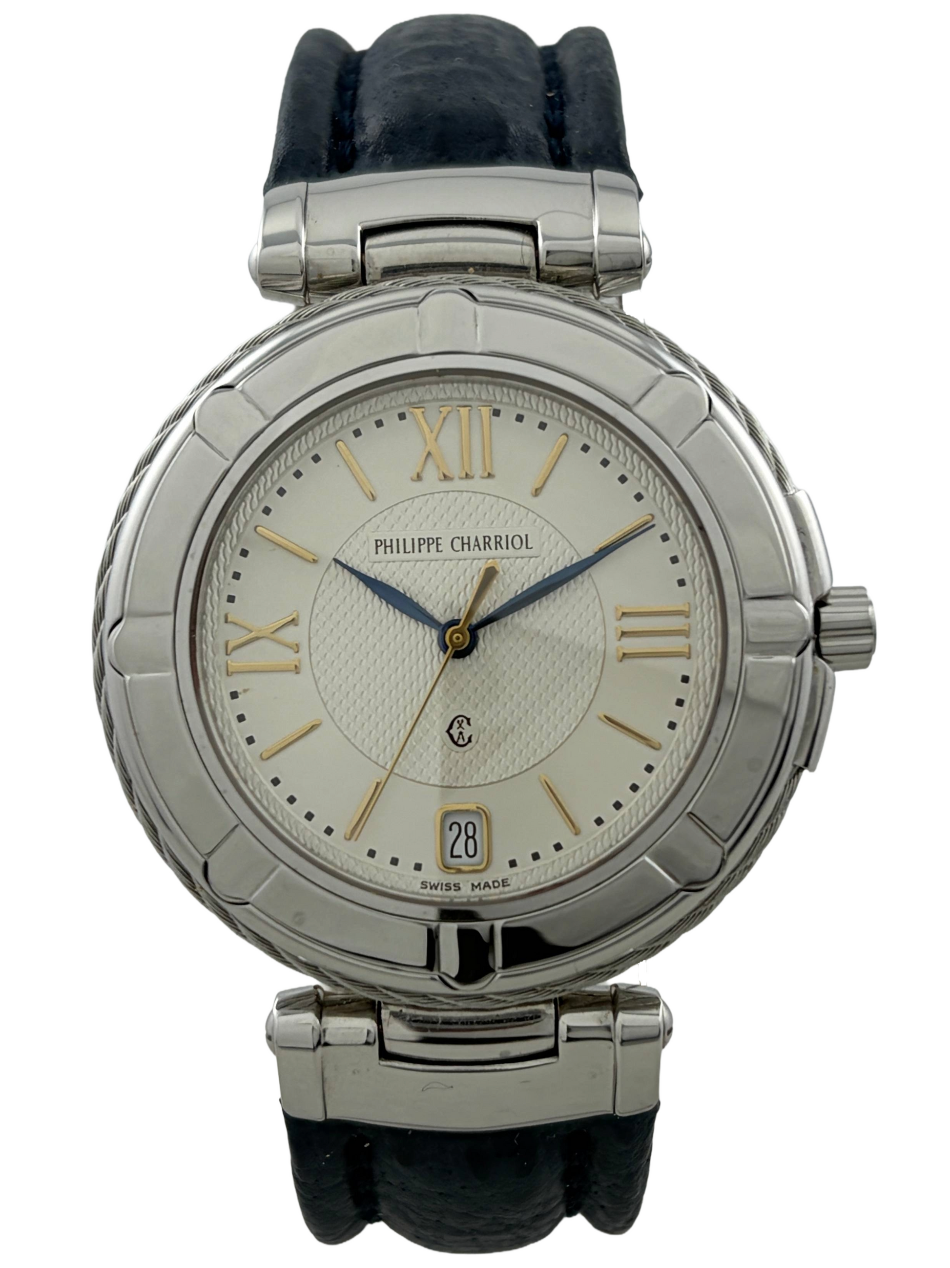 Philippe Charriol Celtic Quartz mit Box